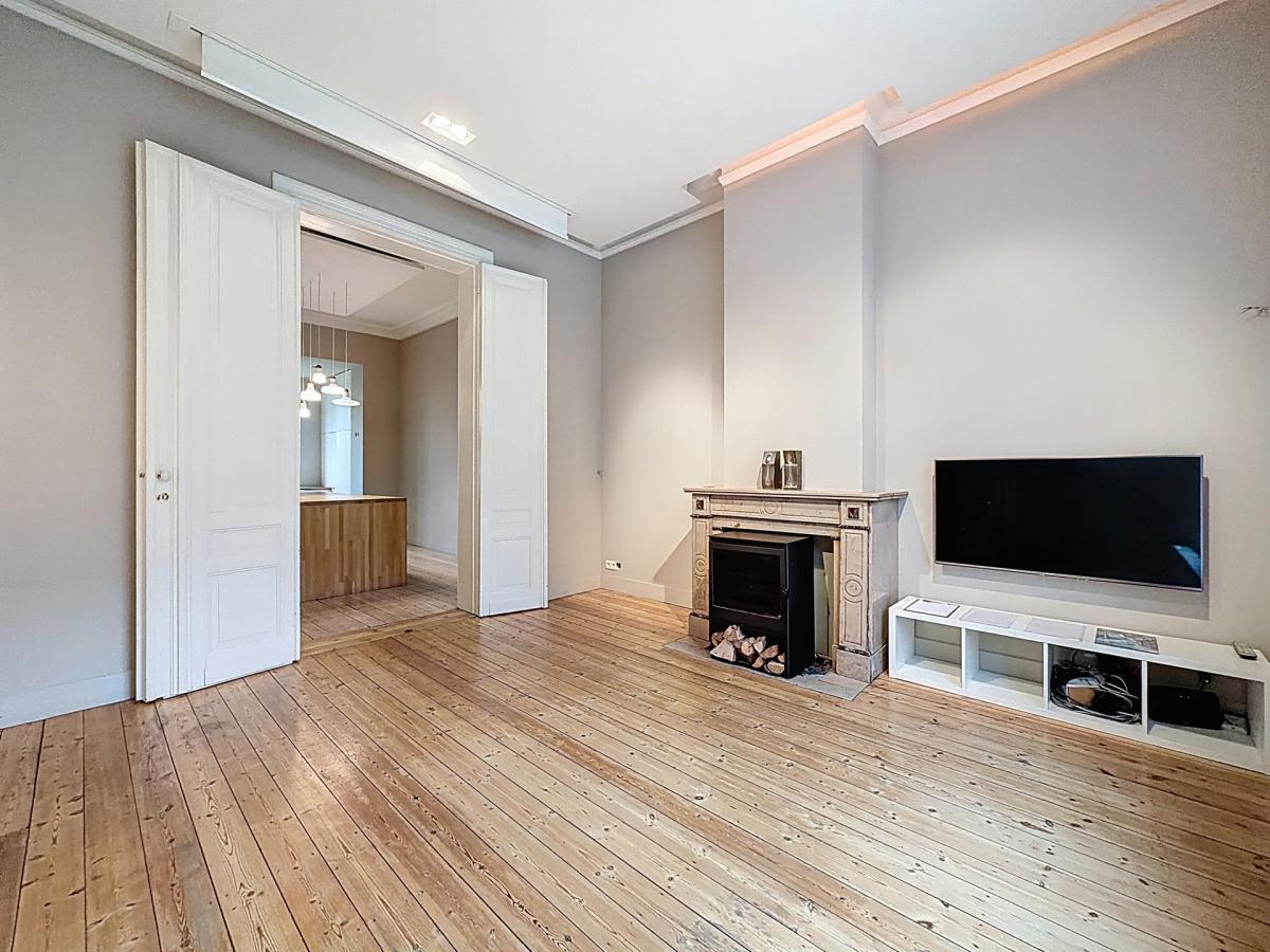 Forest/Uccle : Belle maison de 1885  rénovée avec jardin