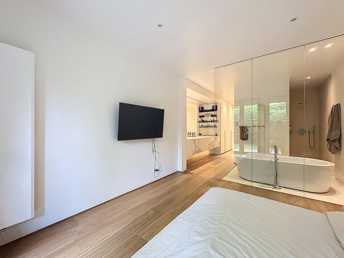 Parc Hamoir : Beau RDC avec jardin de 3 chambres + parking