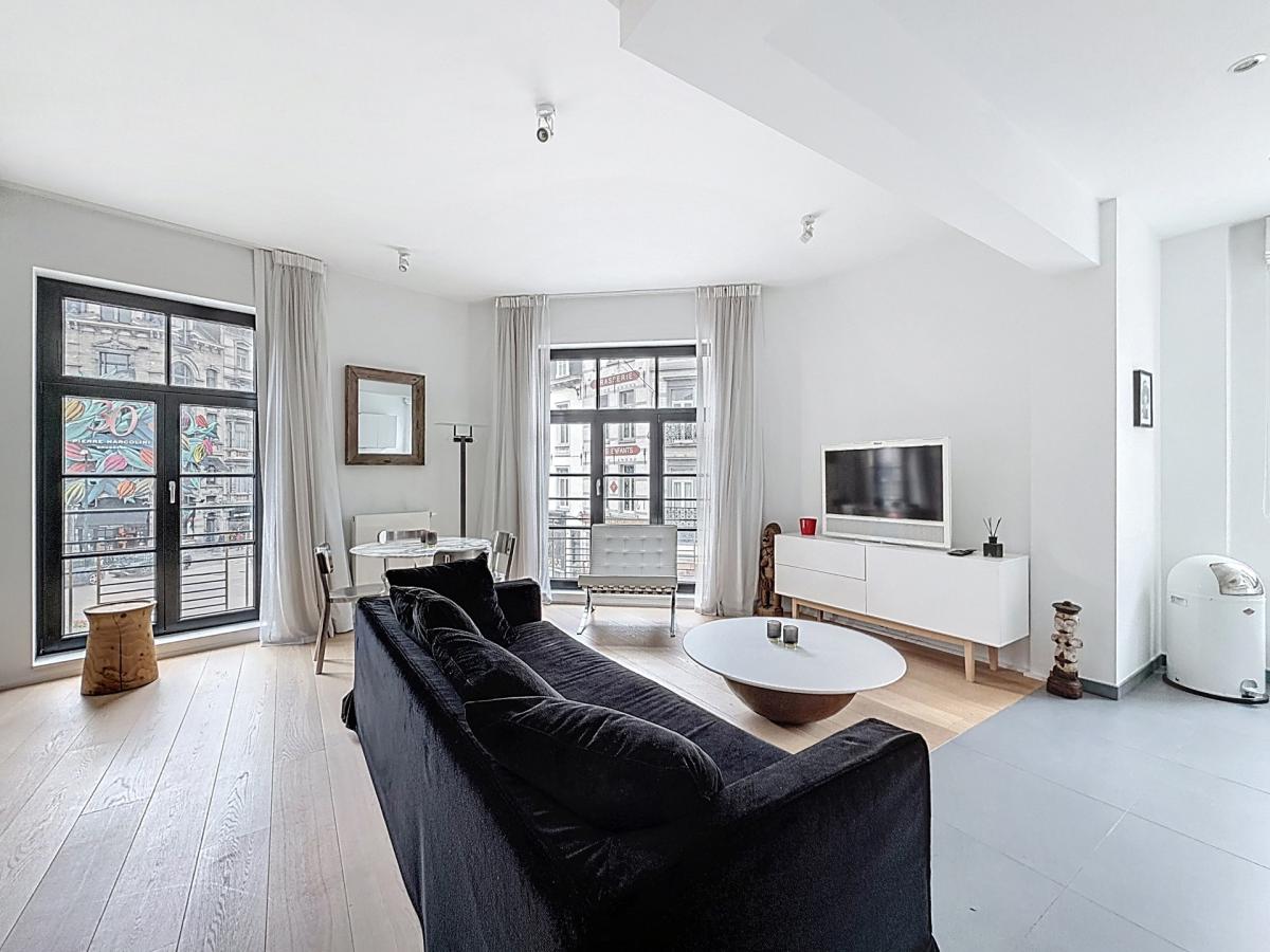 Sablon : Bel appartement 1 chambre remis à neuf et meublé