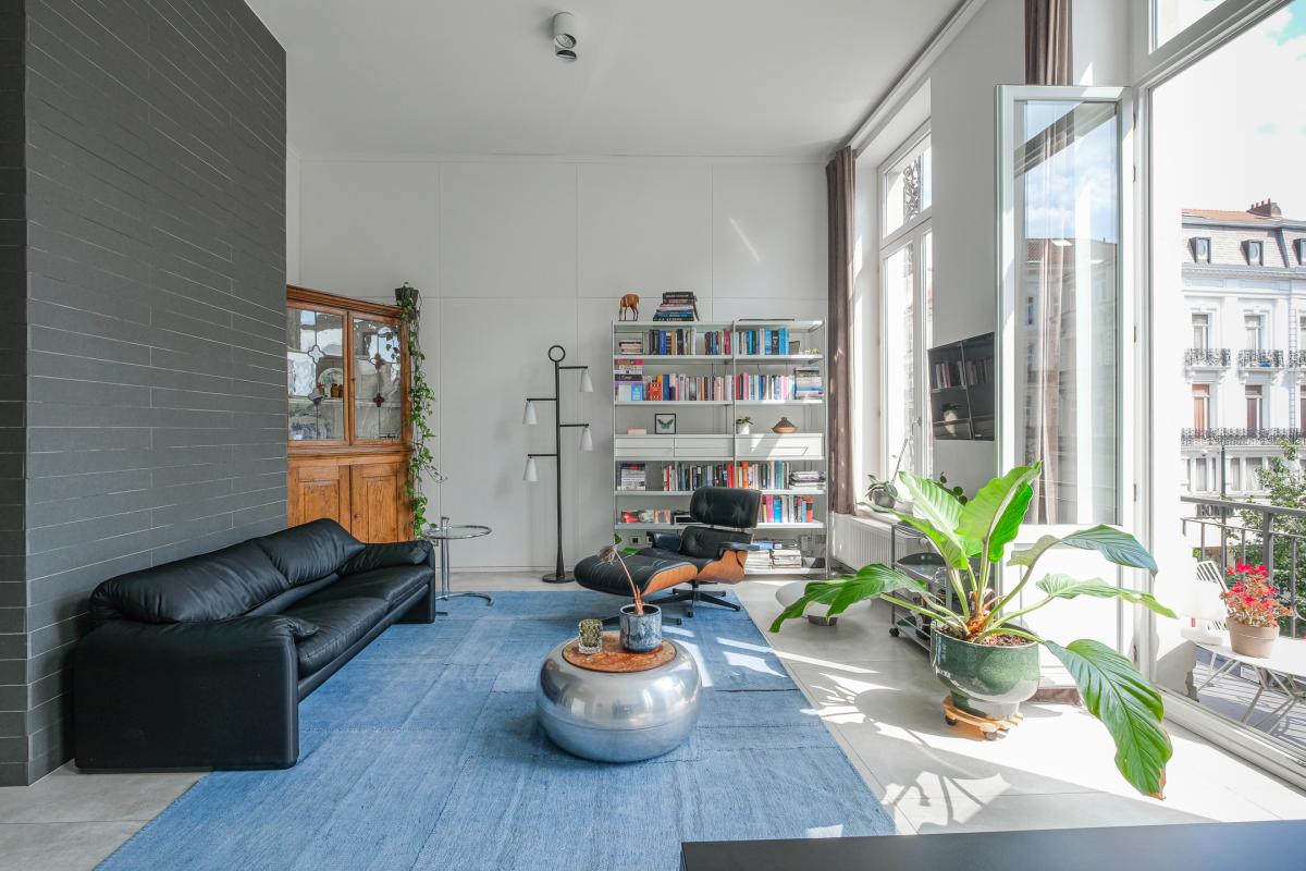 De Brouckère: magnifique duplex 3ch., 3 sdb, 2 terrasses