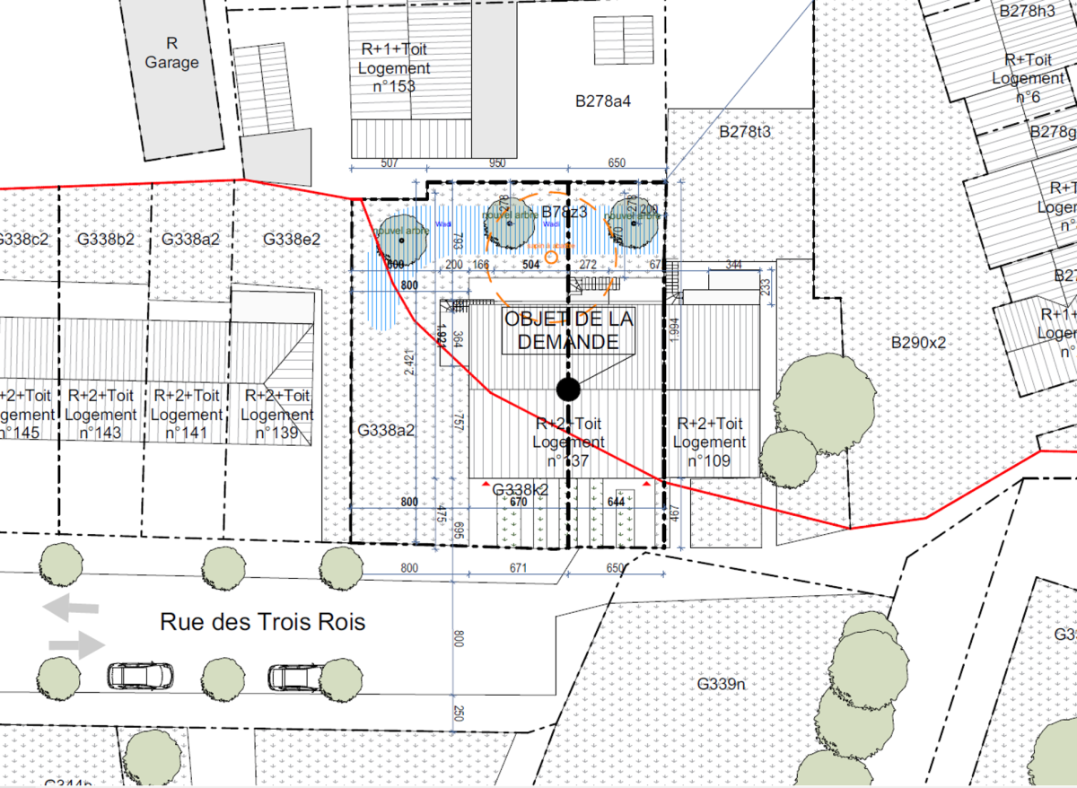 Terrain à bâtir avec permis ! Maison 3/4 chambres de 240 m² 