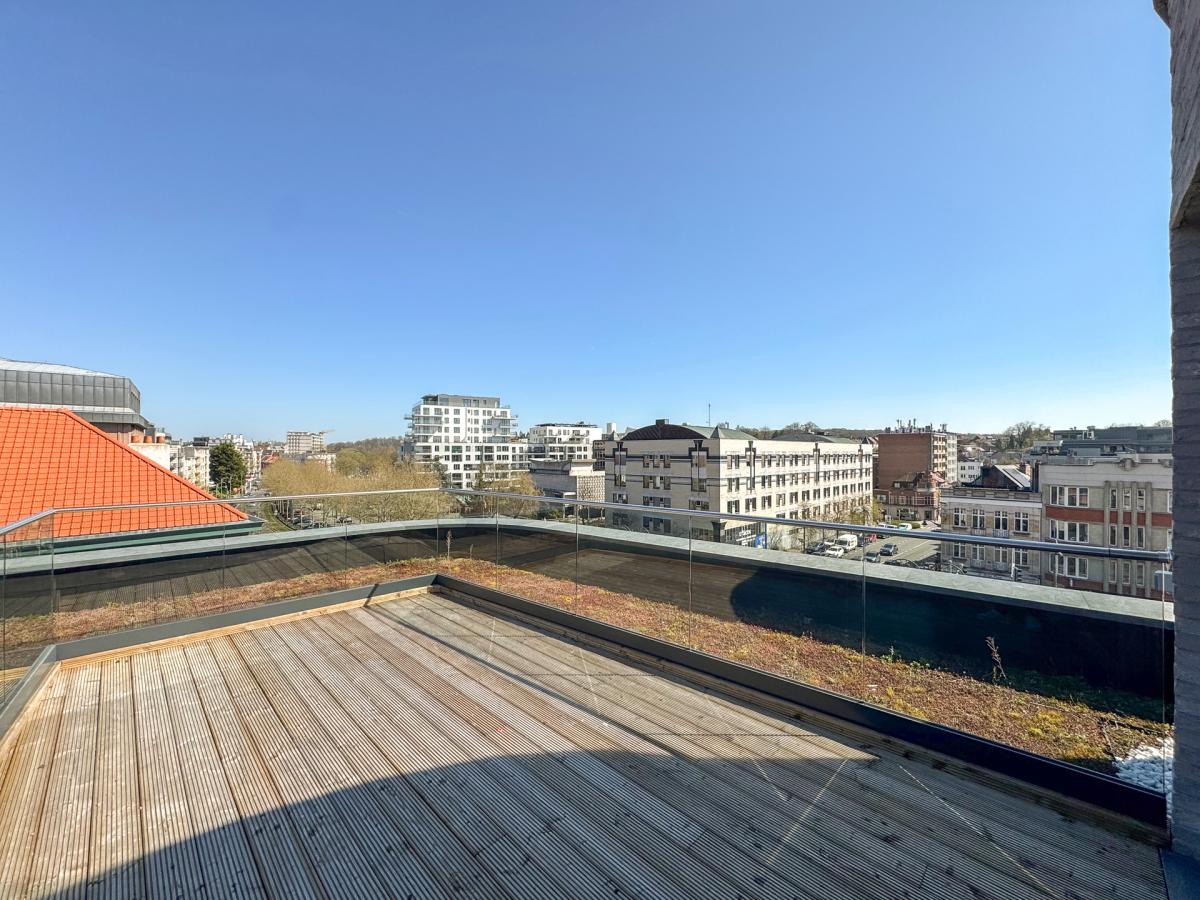 Magnifique penthouse neuf 2 chambres ±107m² 2 terrasses