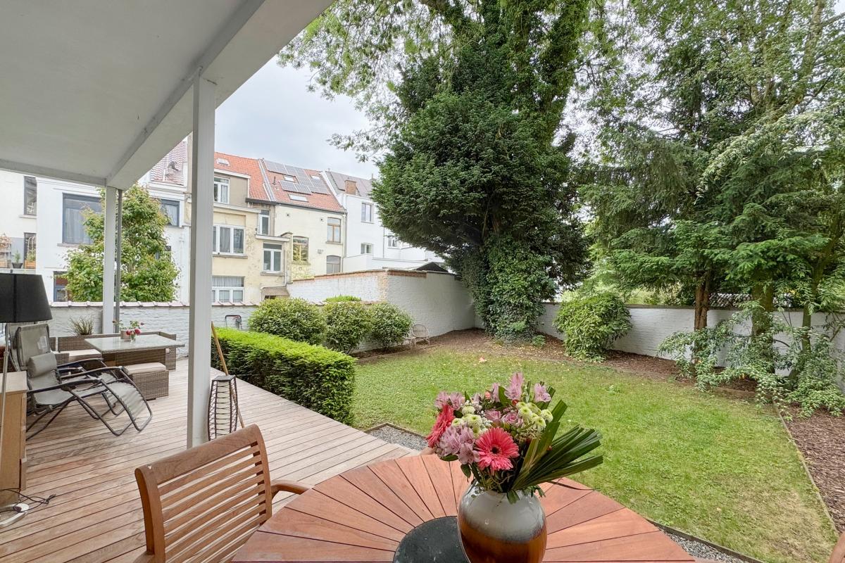 Brugmann - Chatelain, appartement 3 ch - jardin et terrasse