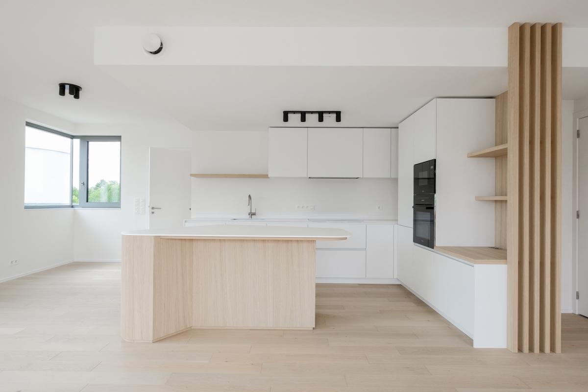 Penthouse 140m² 2 ch terr 30m² panoramique, TVA 6%, PEB A