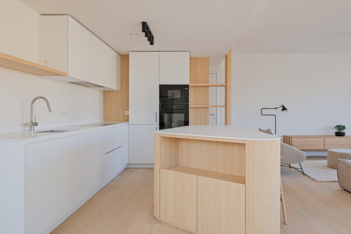 Penthouse 140m² 2 ch terr 30m² panoramique, TVA 6%, PEB A