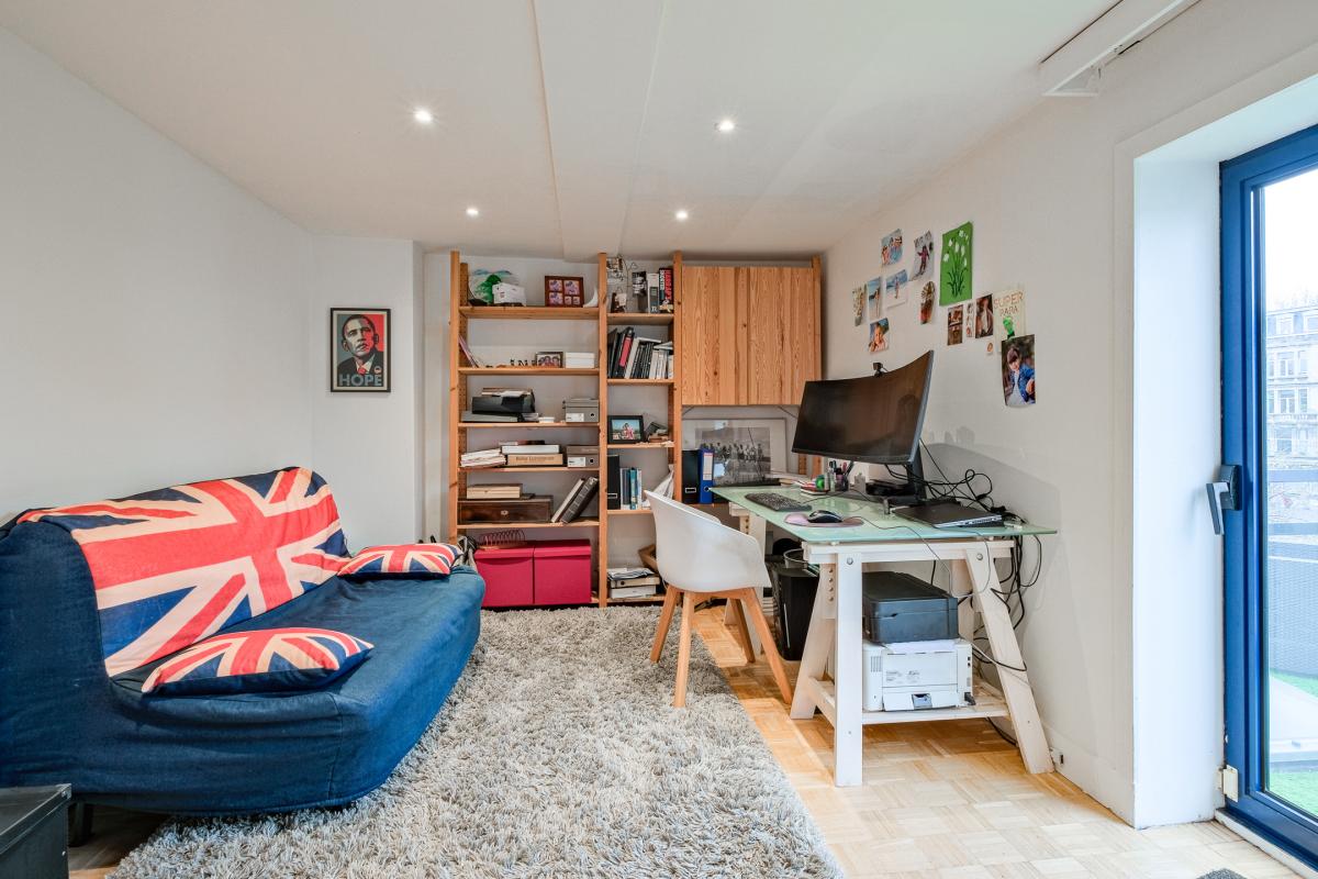 Vanderkindere : Belle arrière maison 4 chambres + jardin