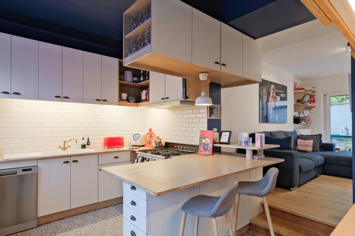 Vanderkindere : Belle arrière maison 4 chambres + jardin