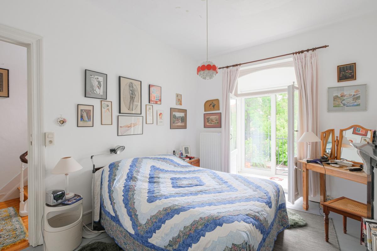 Pl. Brugmann: maison avec jardin Sud