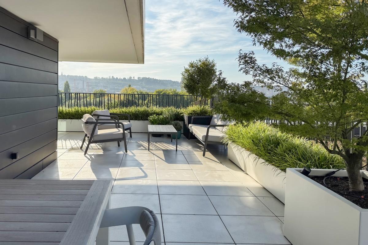 Appartement neuf de ± 115 m² avec terrasse de 75 m².