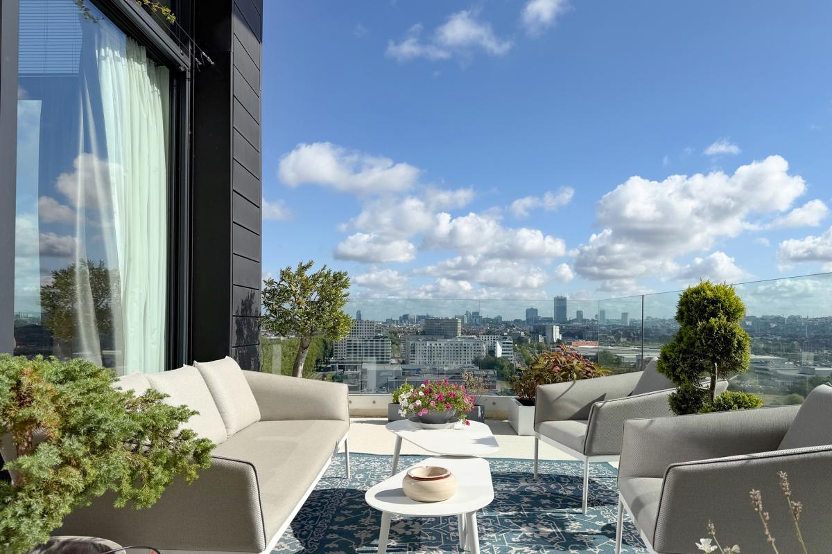 Penthouse avec terrasse de 80 m² & vue exceptionnelle (270°)