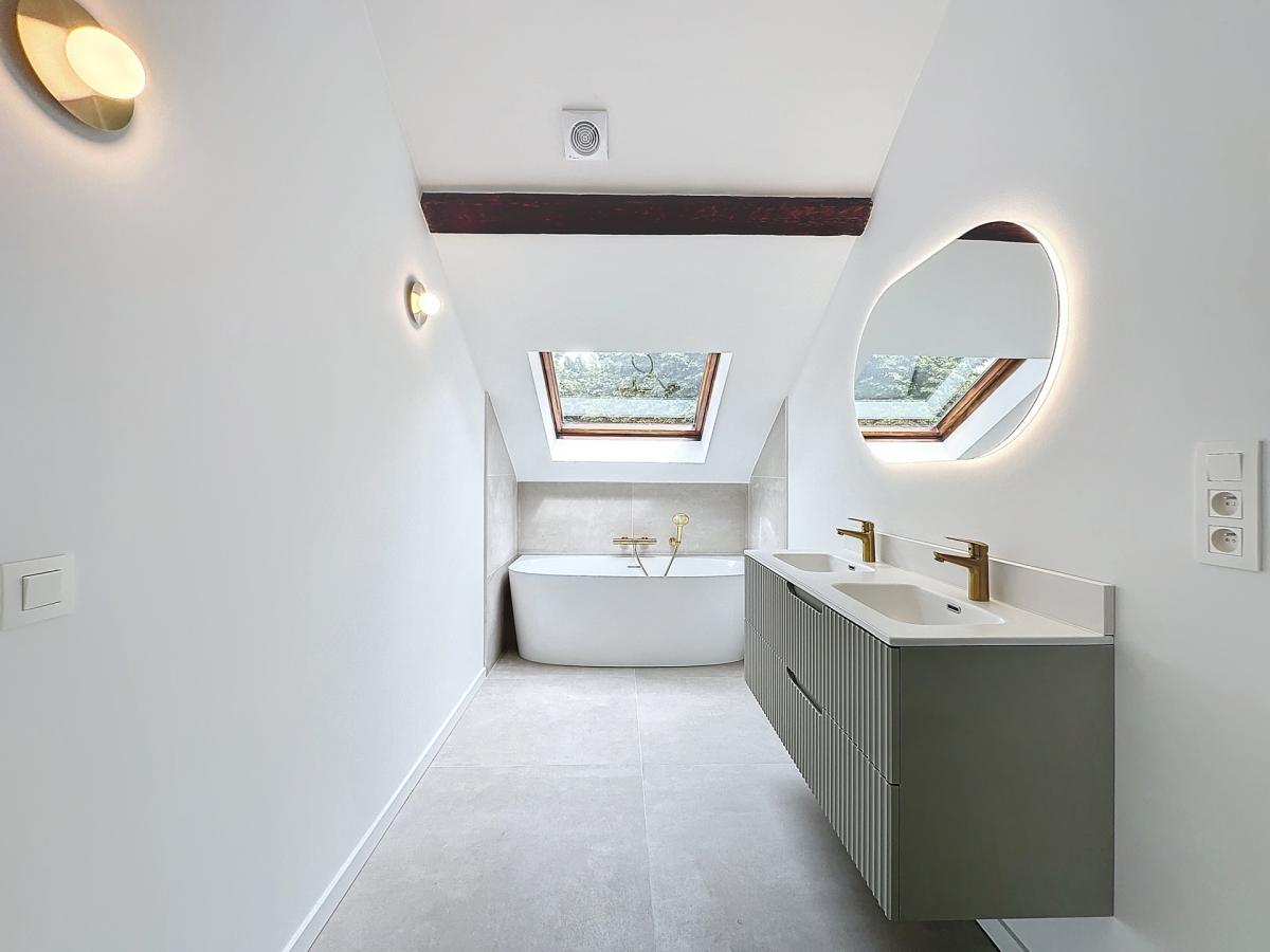 Vleurgat : Magnifique penthouse en arrière d’immeuble