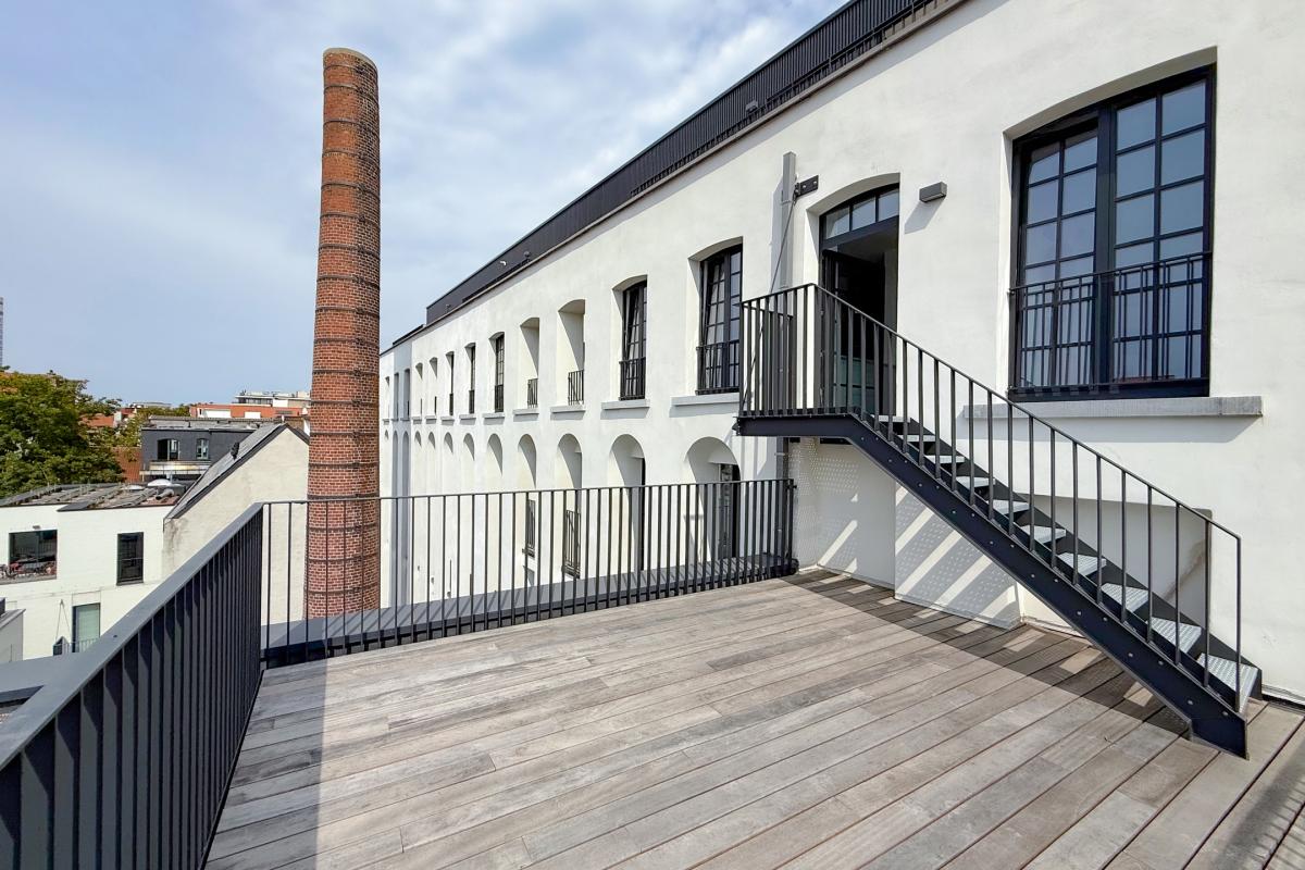 Magnifique appartement 3 ch. de ±119m² + terrasse ±24,5m²