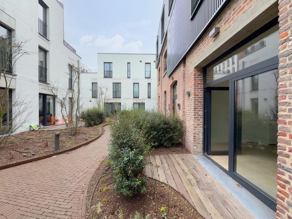 Charmant flat +- 38m² avec terrasse en intérieur d'îlot