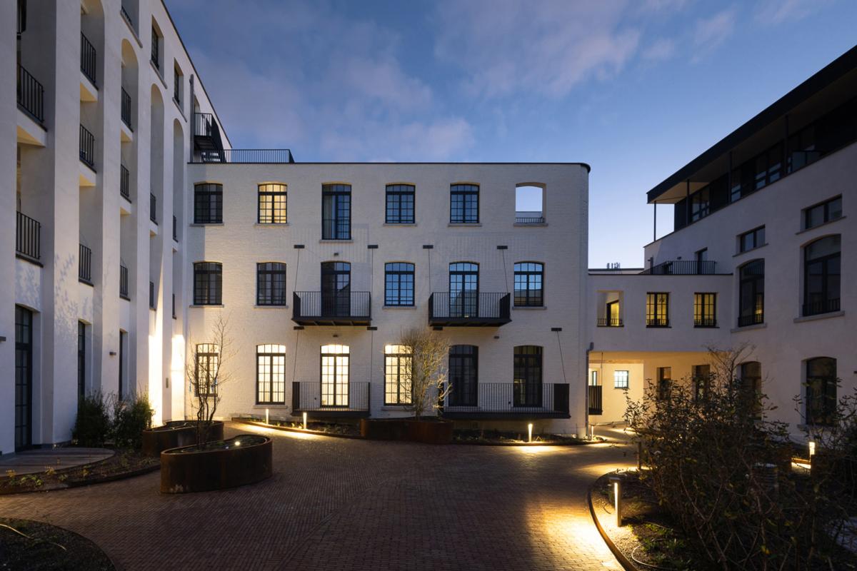 Charmant flat +- 38m² avec terrasse en intérieur d'îlot