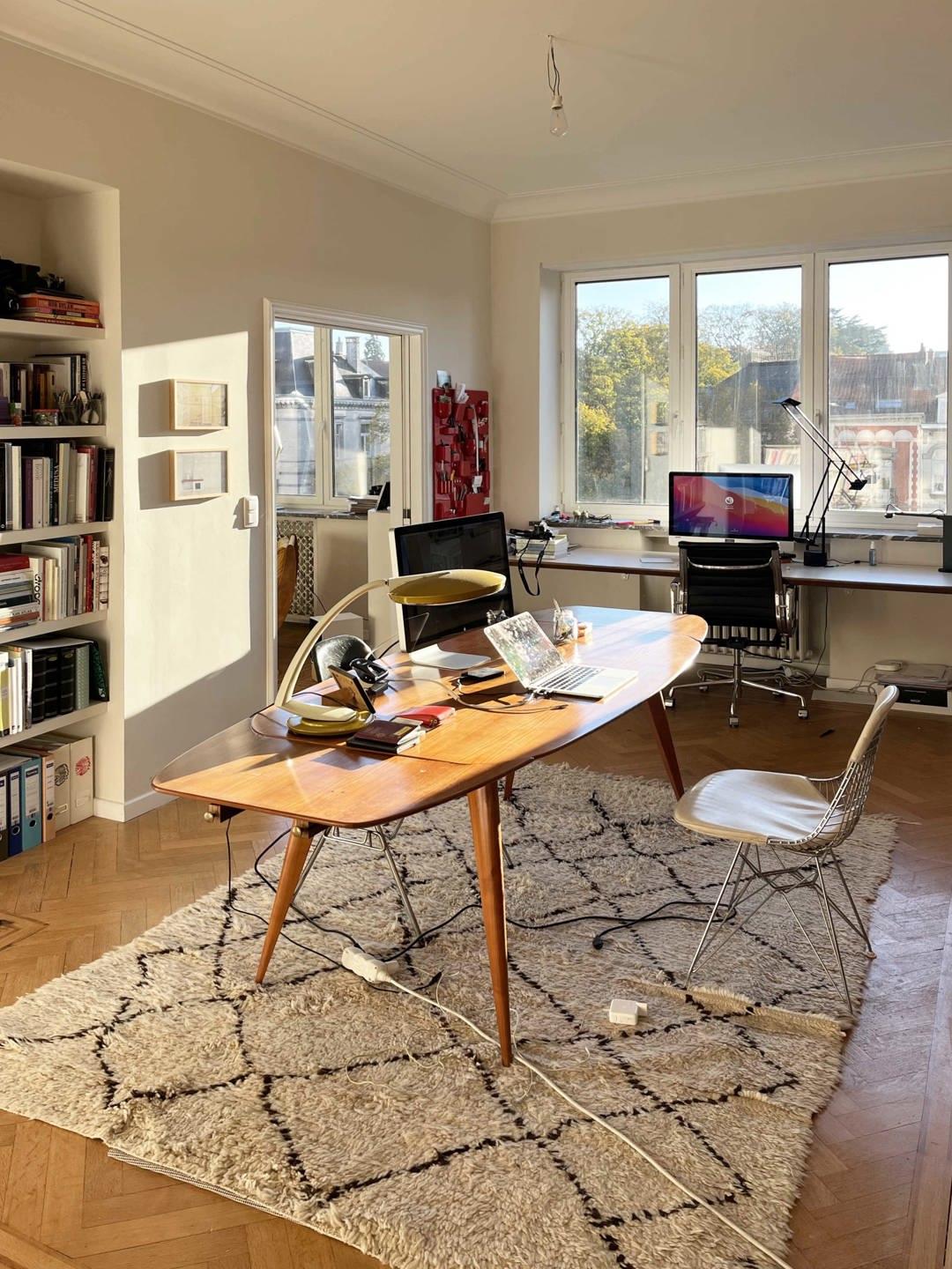 Cambre/ Etoile: Magnifique appartement 2 chambres + bureau 