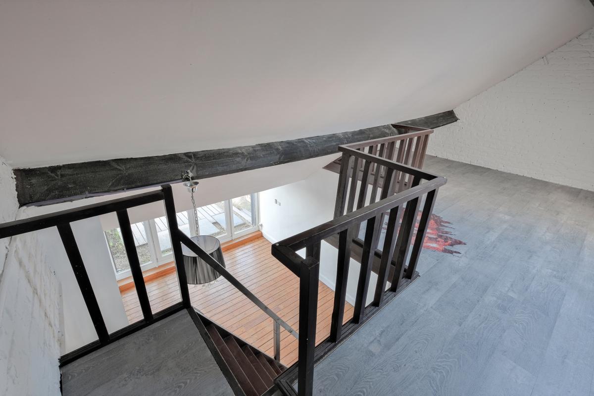 Lepoutre : Penthouse duplex 2 chambres, bureau et terrasses