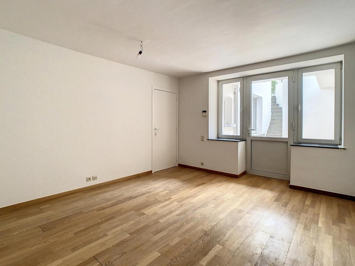 Place Brugmann : Superbe rez-de-chaussée avec jardin