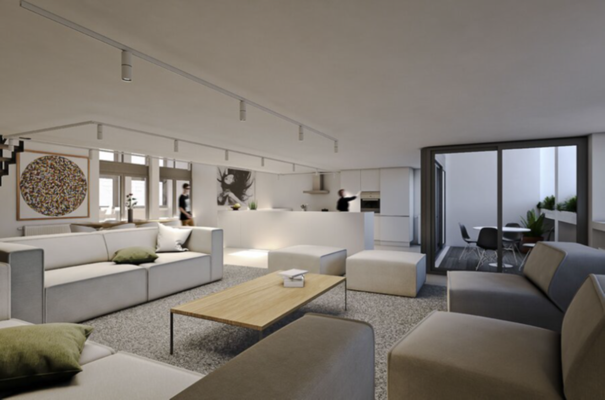 Molière: Magnifique loft 220 m² - possibilité 3 ch, terrasse