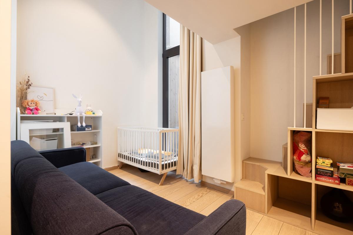 Rez-de-chaussée 3 chambres – 155 m² – Quartier Brugmann