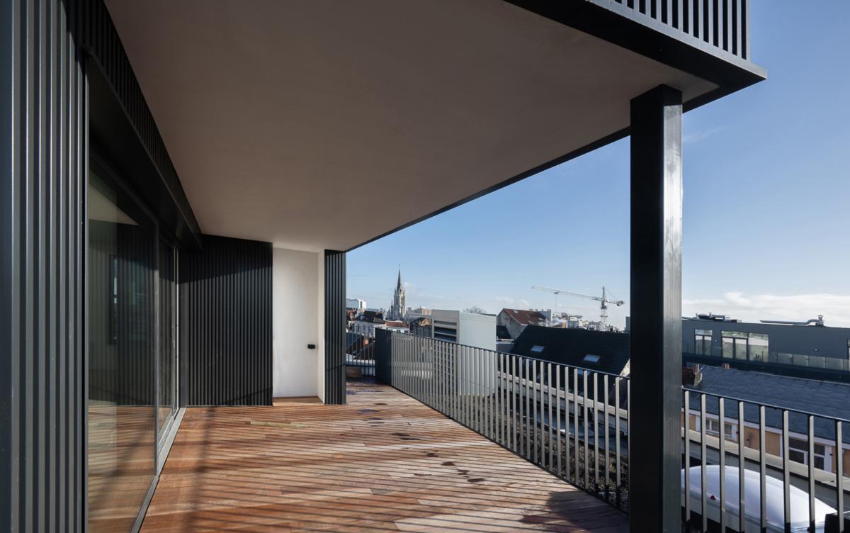 Splendide penthouse de 238m² 3ch+bur terrasse 69m²
