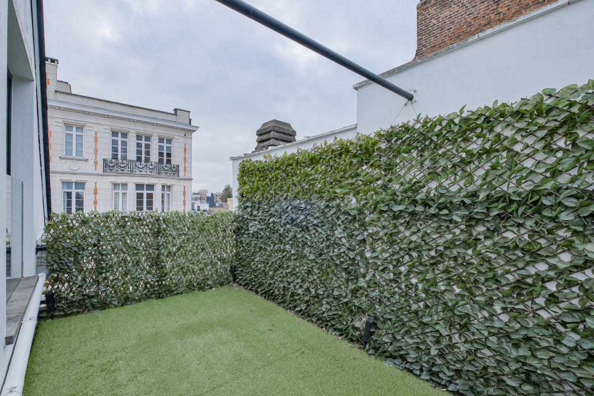 Brugmann, Vanderkindere, appartement 1 ch + terrasse