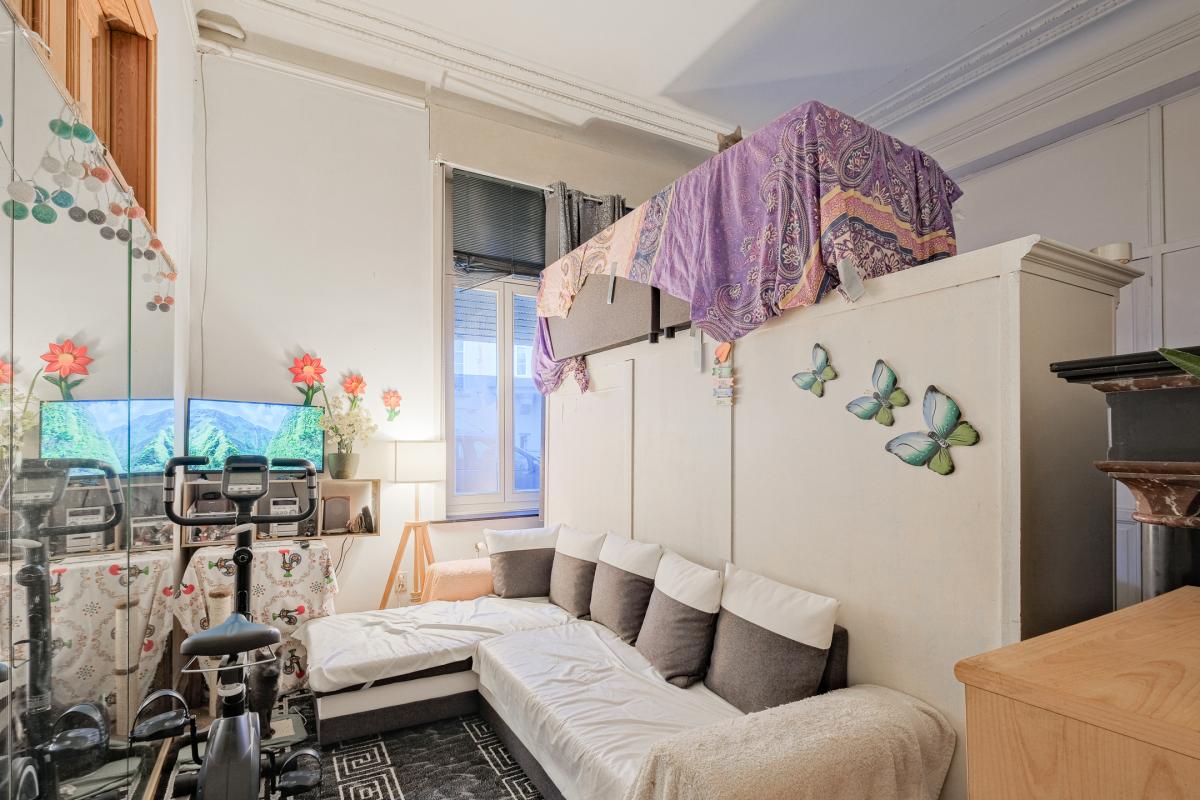 Brugmann, Vanderkindere, studio avec cour