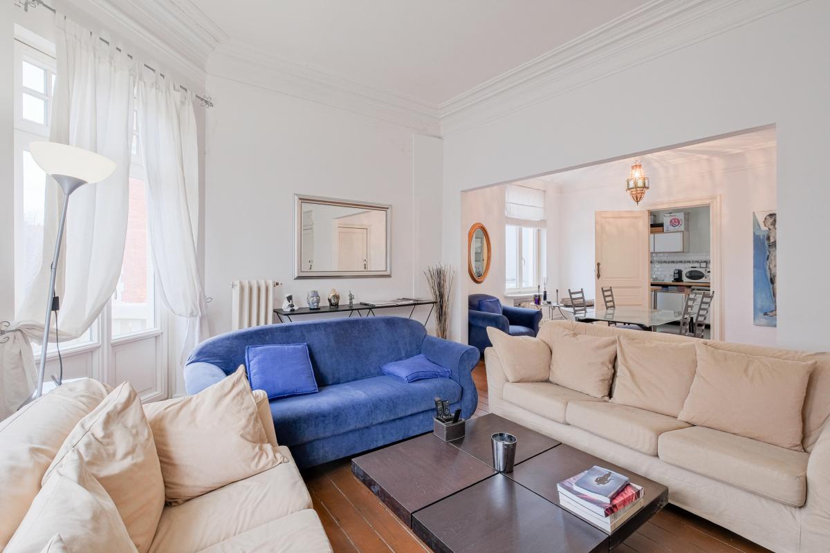 Brugmann, Vanderkindere, appartement 1 ch + bur