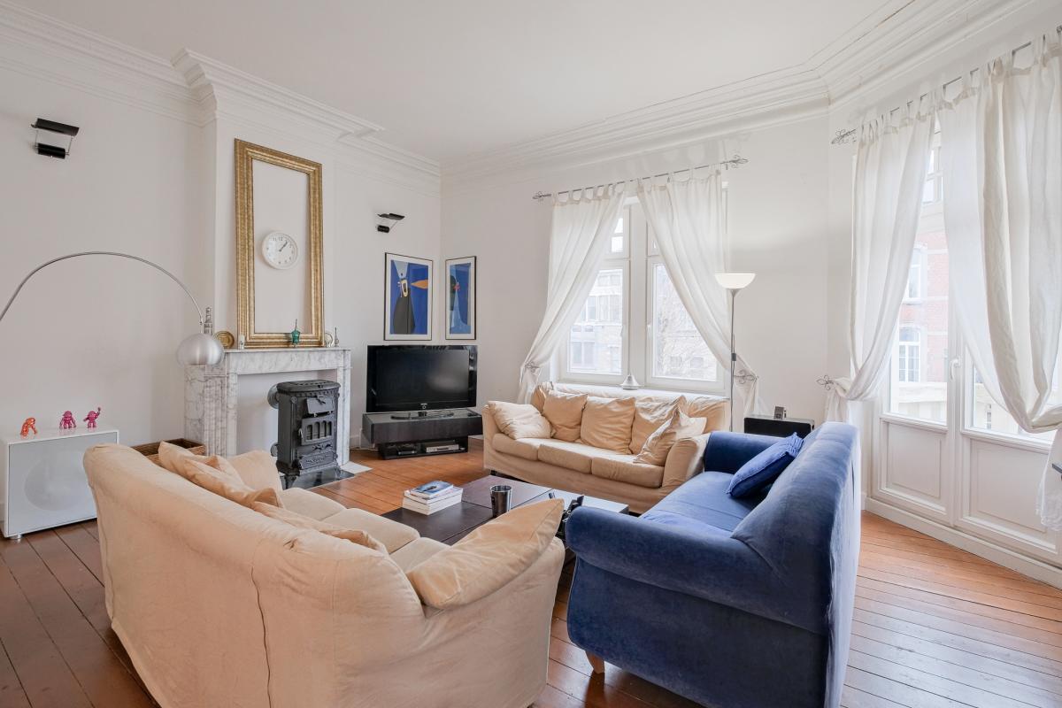 Brugmann, Vanderkindere, appartement 1 ch + bur