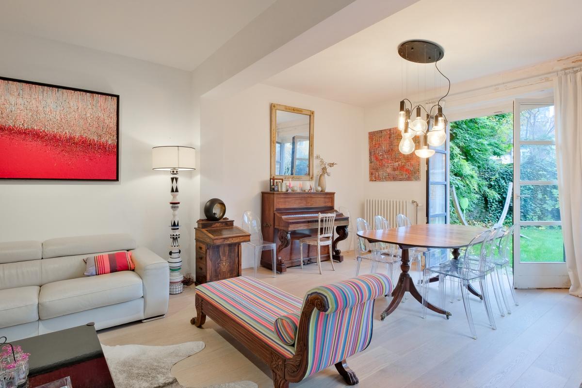 Vanderkindere : Belle arrière maison 4 chambres + jardin