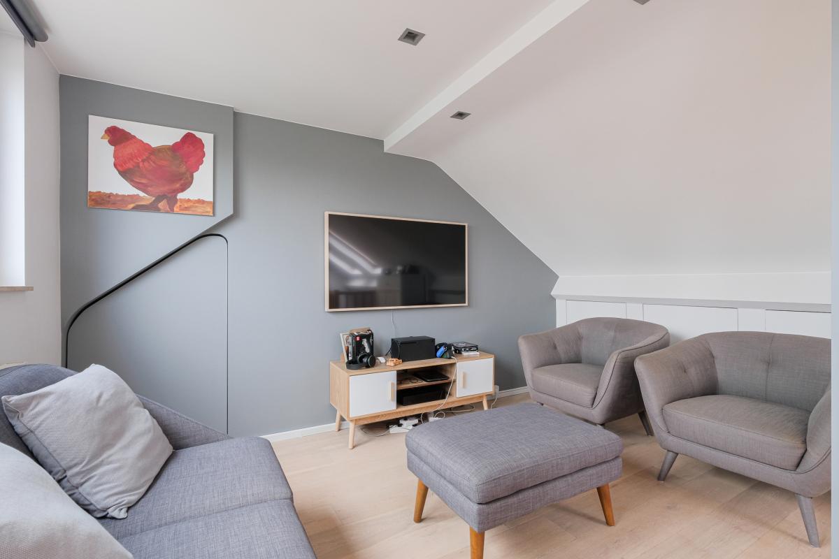 Lepoutre/Brugmann: duplex penthouse de 218m² 3 ch + bureau