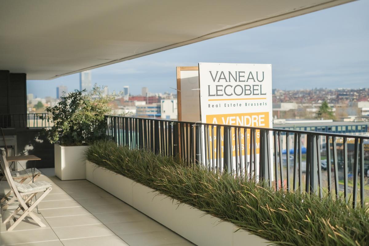 Appartement de standing avec terrasse de ± 75 m² vue 270°