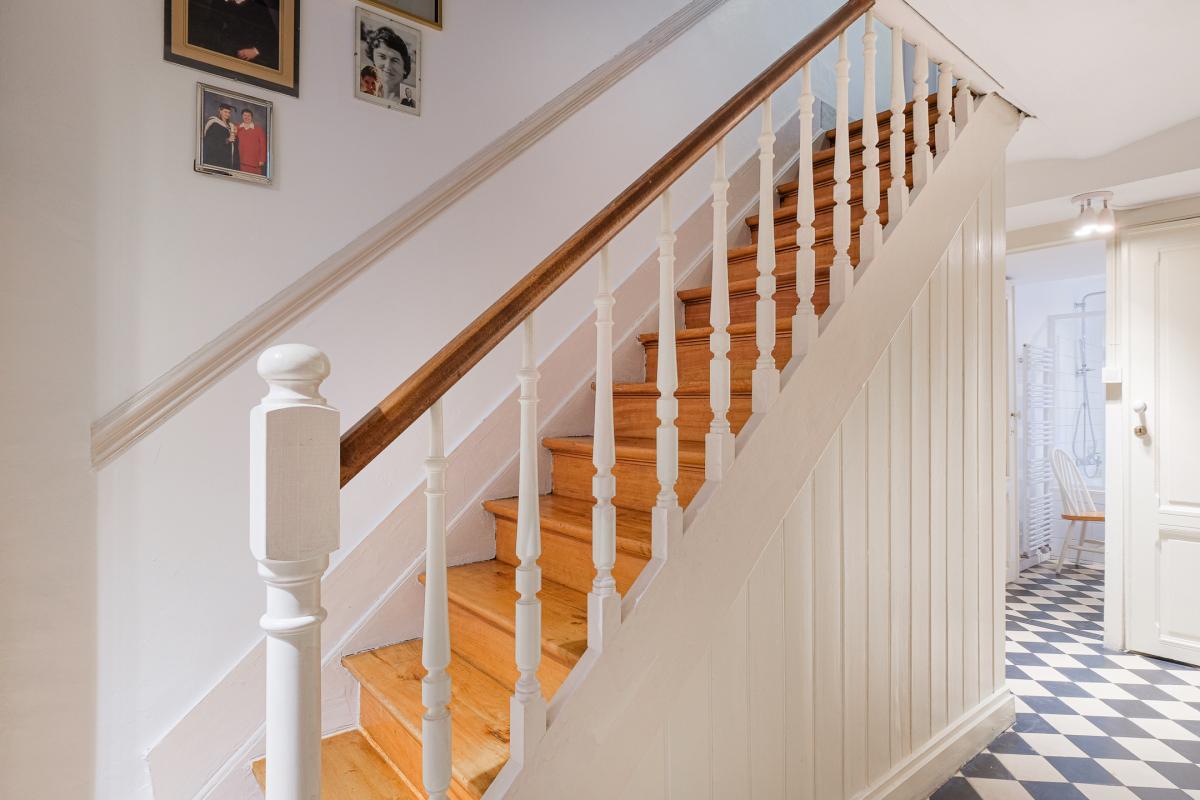 Pl. Brugmann: maison avec jardin Sud