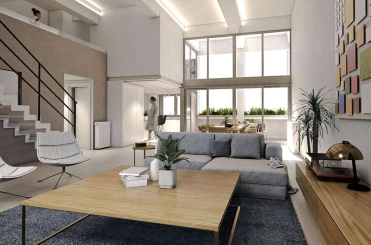 Molière: Superbe loft 223 m² - 4 chambres, terrasse, parking