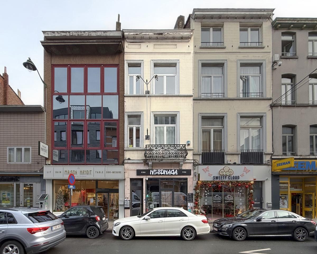 Quartier bascule - Duplex de ± 80 m², 2ch + bureau.