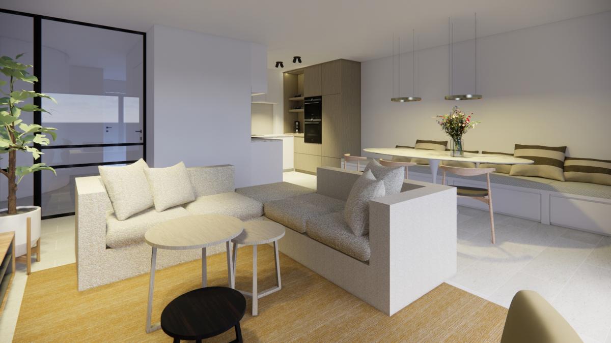 Parc Wolvendael,  appartement de +/-92m² , 2ch.+ terrasse