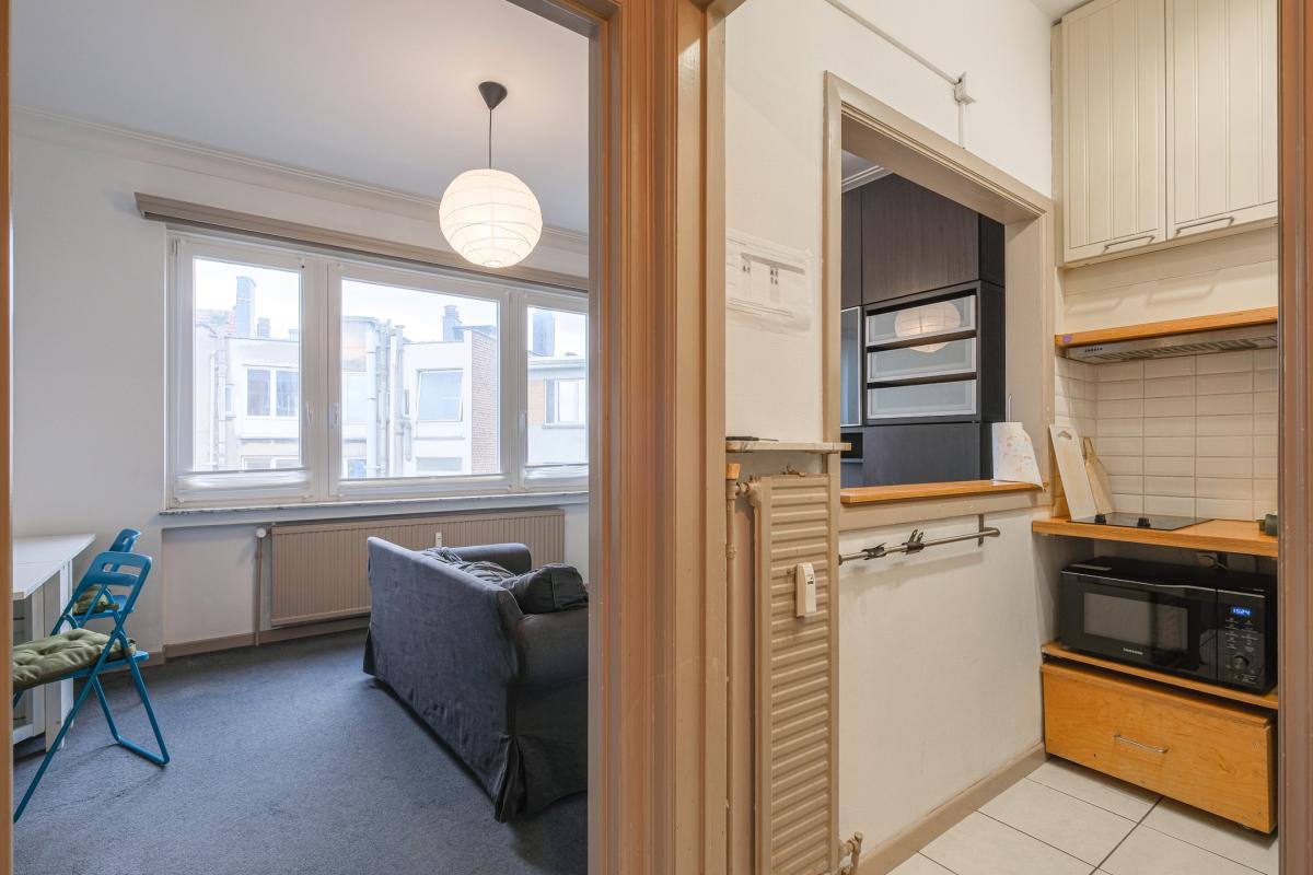 Halles St.Géry: bel appartement dans petite copropriété