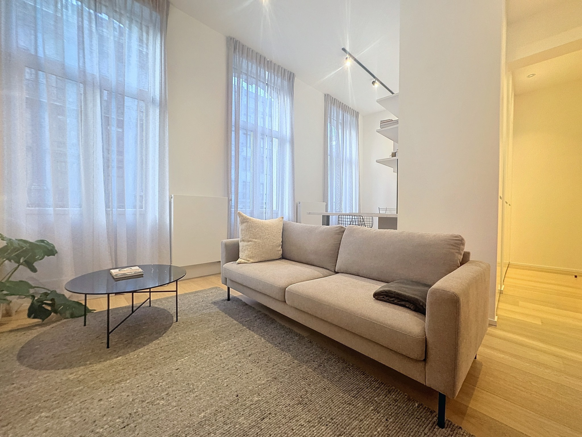 Bruxelles centre : magnifique appartement 1 chambre meublé