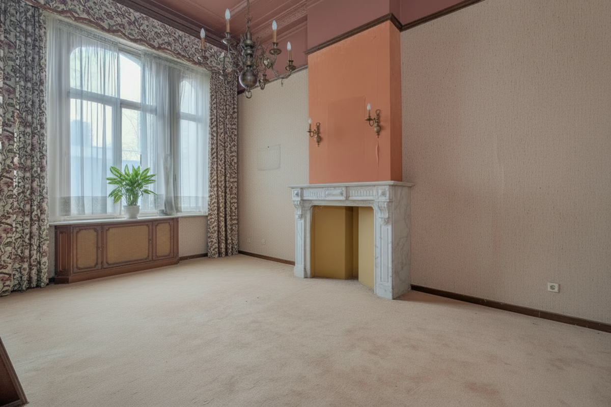 Pl. Brugmann - Maison bourgeoise de ± 580 m² bruts & jardin 