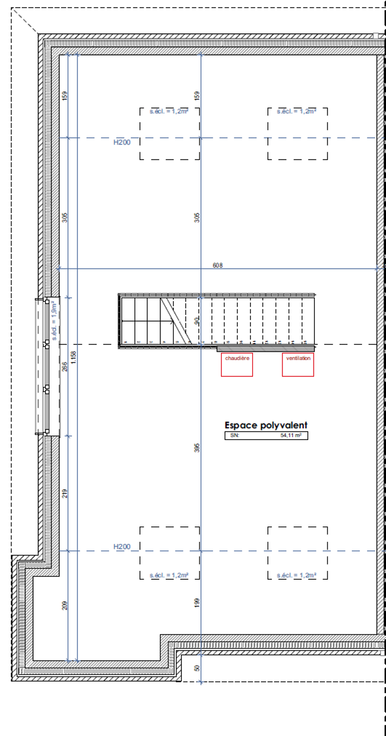 Terrain à bâtir avec permis ! Maison 3/4 chambres de 240 m² 