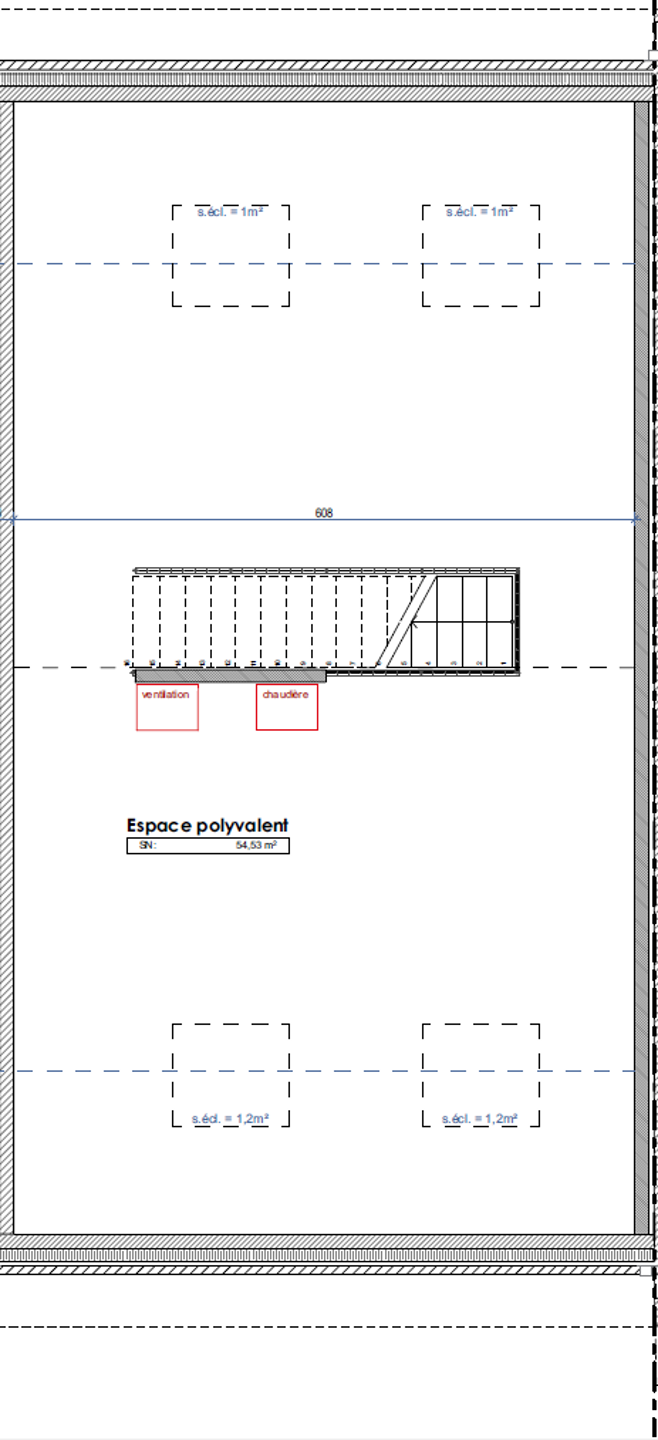 Terrain à bâtir avec permis ! Maison 3/4 chambres de 240 m² 