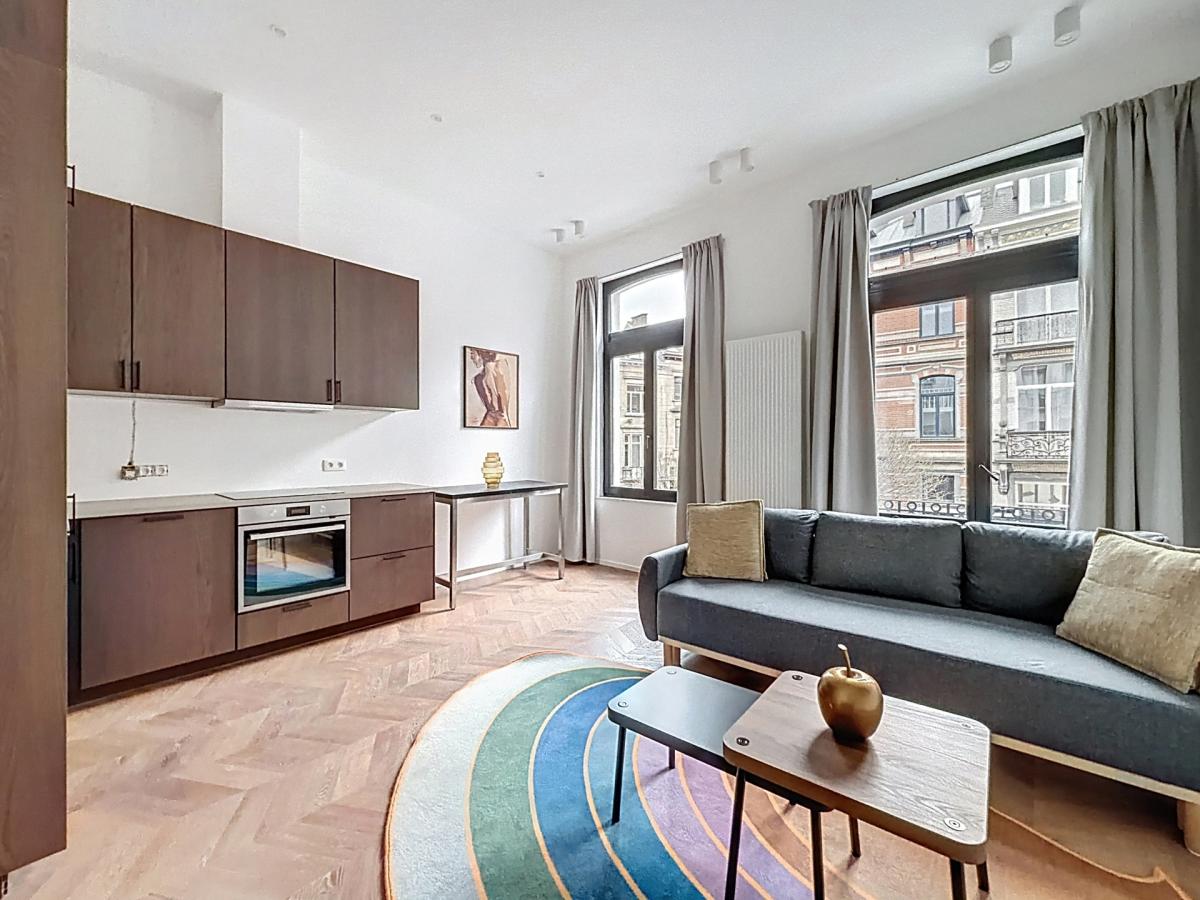 Ambiorix : Superbe appartement meublé d'1 chambre