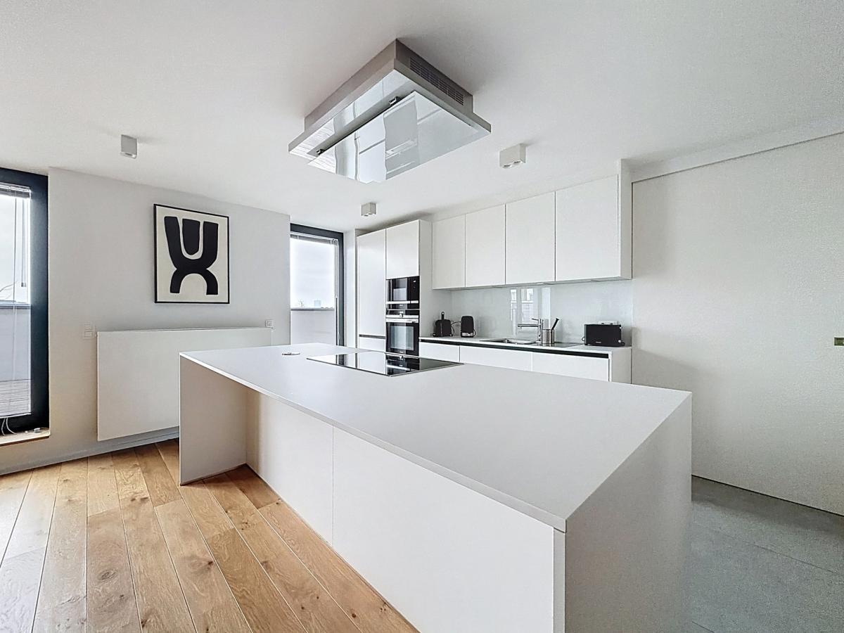 Cinquantenaire : Superbe duplex penthouse meublé + terrasse