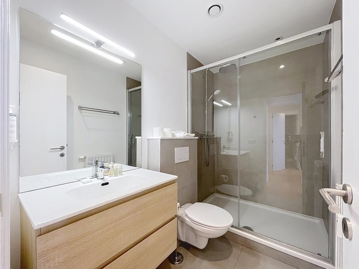 Châtelain/Stéphanie : Duplex meublé 3 chambres et terrasses