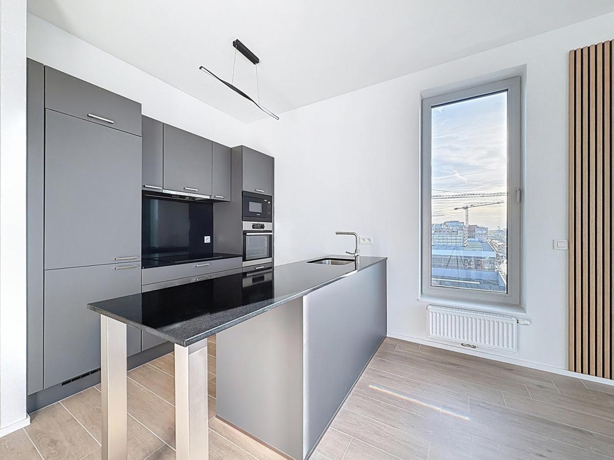 Bruxelles Canal Wharf : Superbe penthouse + grande terrasse