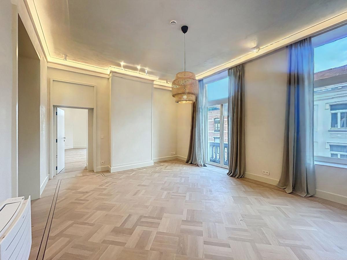 Sablon : Superbe appartement 2 chambres entièrement neuf