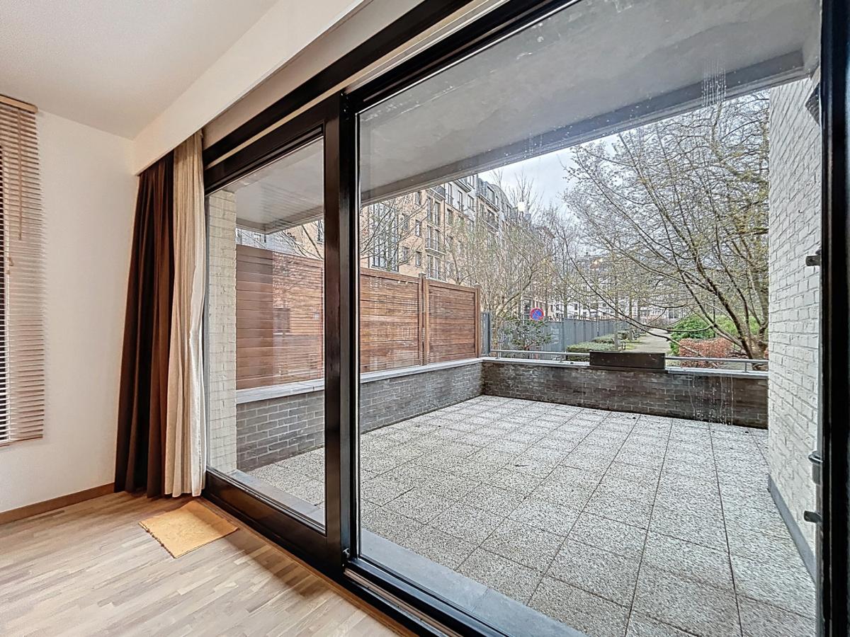 Ixelles : Superbe duplex 2 chambres avec terrasse