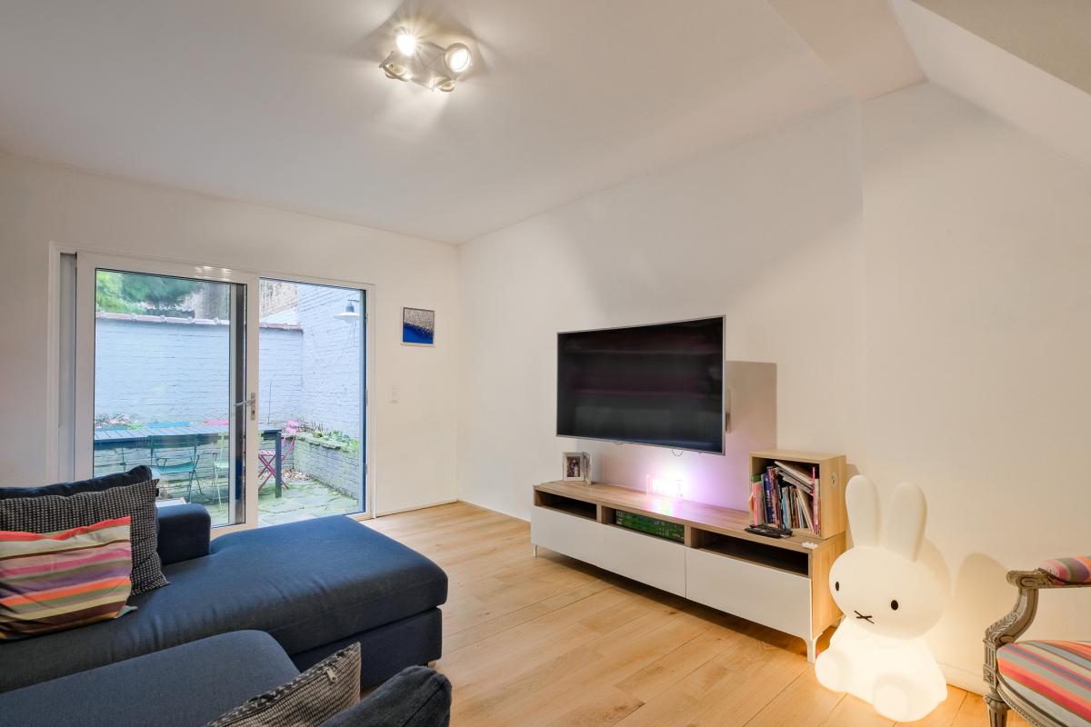 Vanderkindere : Belle arrière maison 4 chambres + jardin