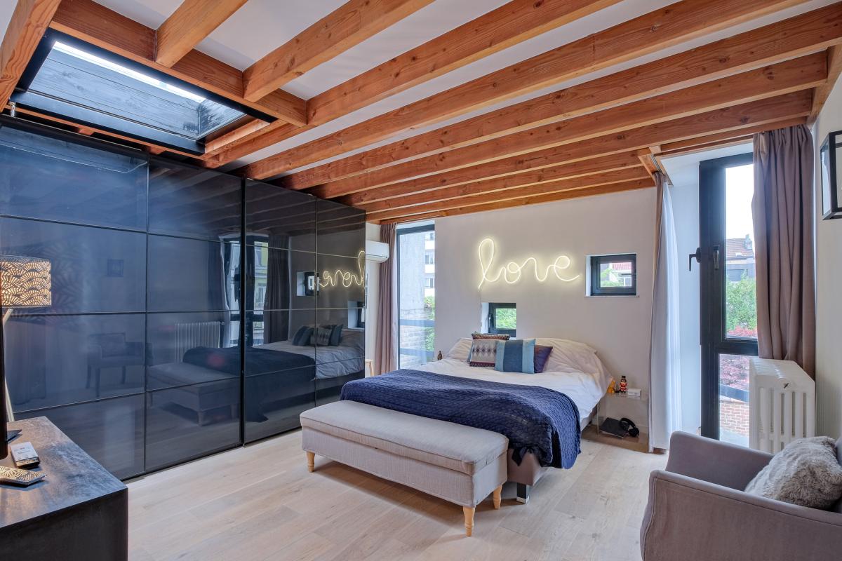 Vanderkindere : Belle arrière maison 4 chambres + jardin