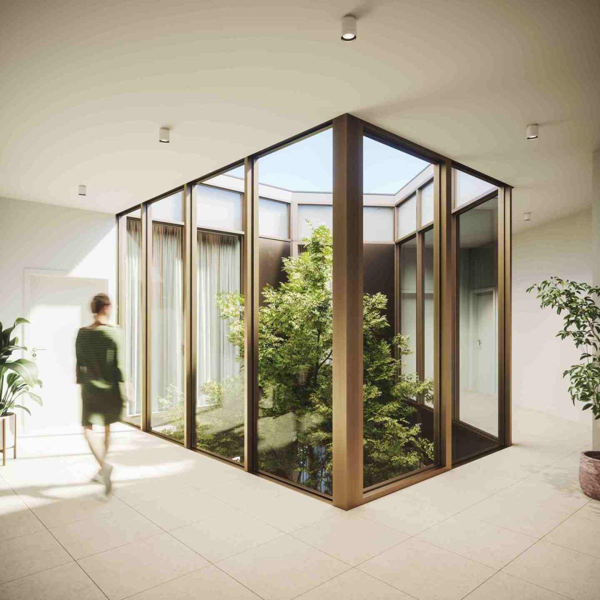 Auderghem - Bureau casco 372m² du projet neuf Anthea !