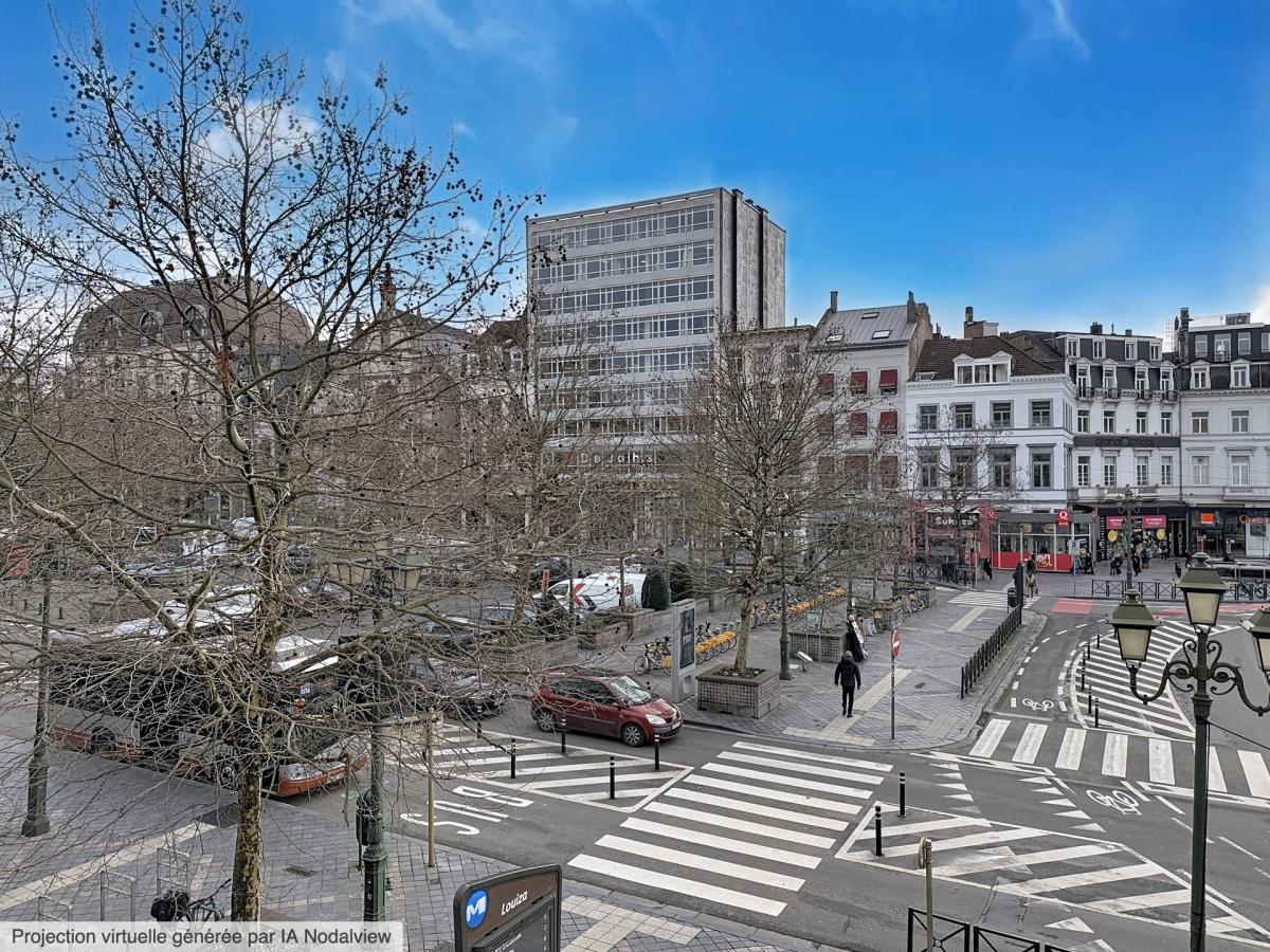 Boulevard Waterloo : Bel appartement meublé de 2 chambres